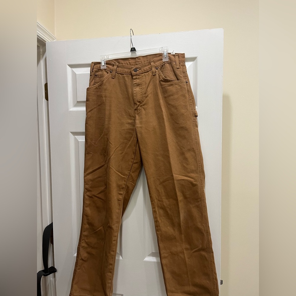 Dickies brown carpenter pants 34 x 32